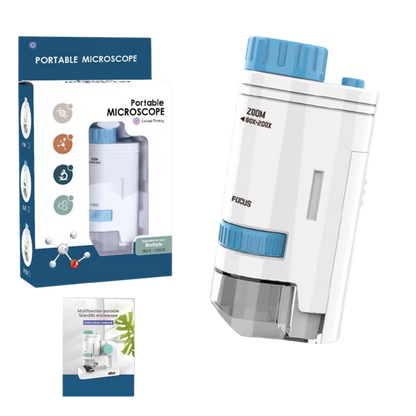 TERRADERO™ Çocuklar için Mini Mikroskop Bilim Kiti