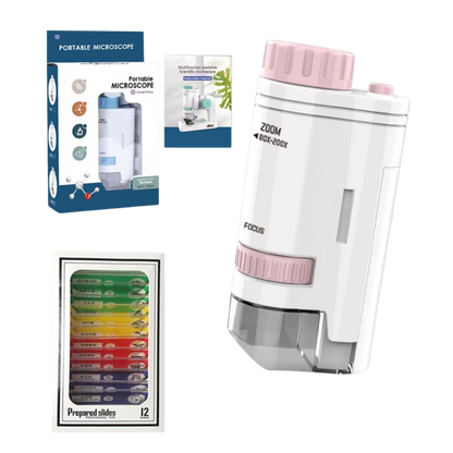 TERRADERO™ Çocuklar için Mini Mikroskop Bilim Kiti