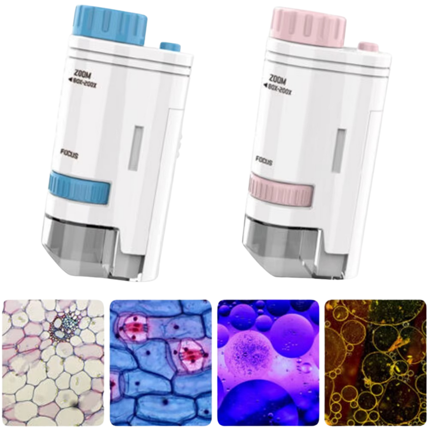 TERRADERO™ Çocuklar için Mini Mikroskop Bilim Kiti