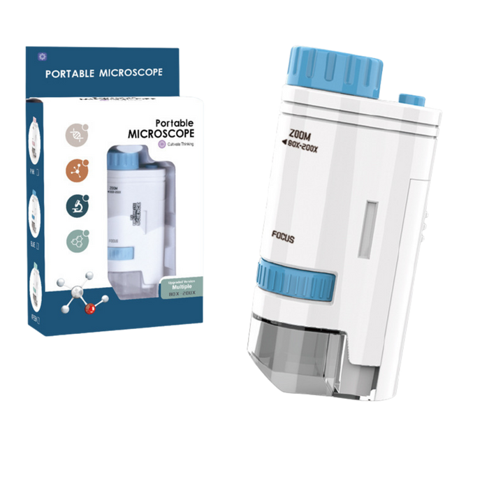 TERRADERO™ Çocuklar için Mini Mikroskop Bilim Kiti