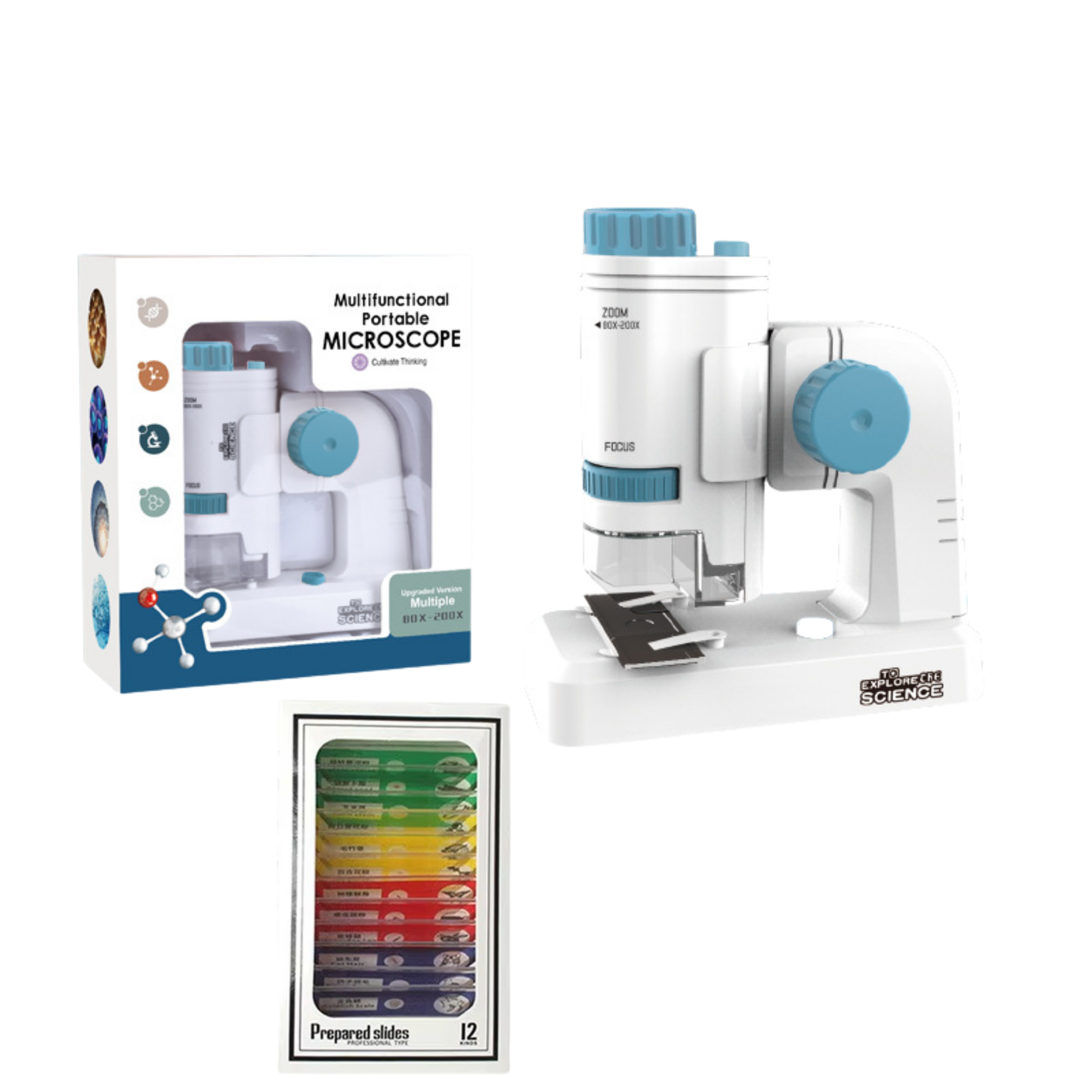 TERRADERO™ Mini Microscope Science Kit for Kids