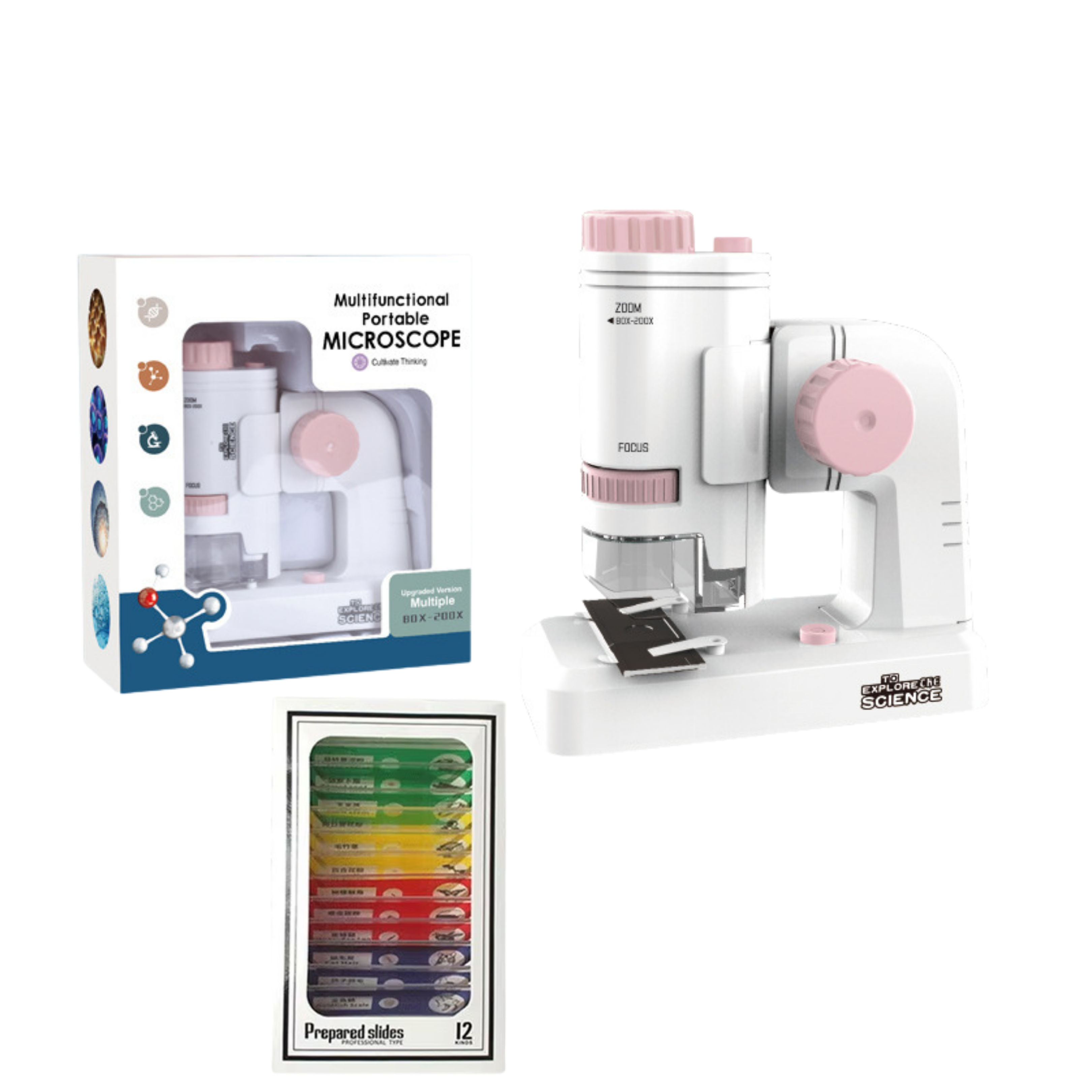 TERRADERO™ Mini Microscope Science Kit for Kids